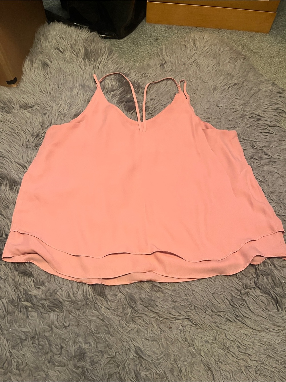 Reitmans Pink V-Neck Cami with Strap Details - Picture 2 of 3